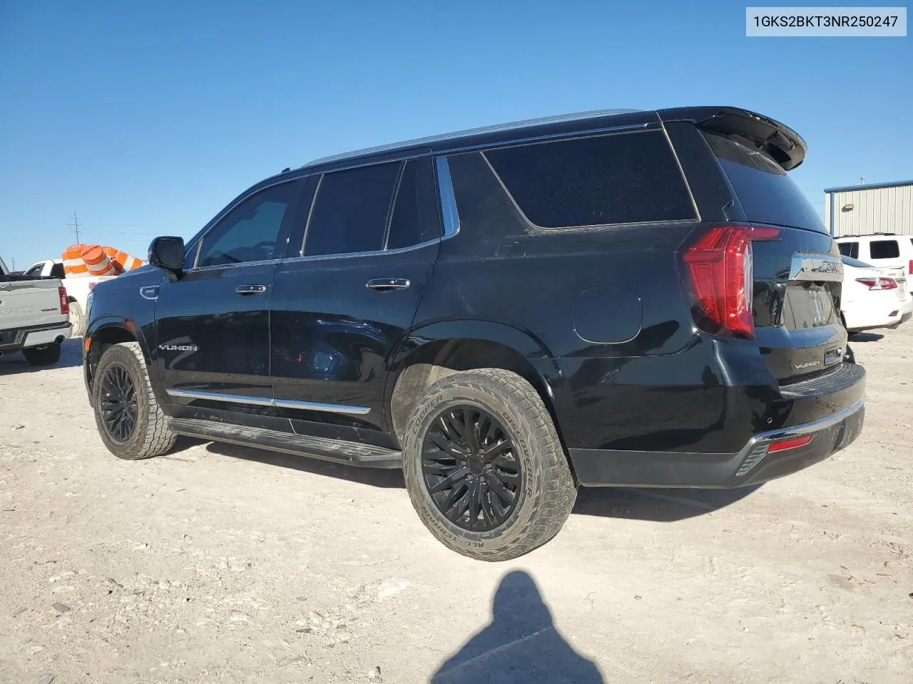 2022 GMC Yukon Slt VIN: 1GKS2BKT3NR250247 Lot: 86438204