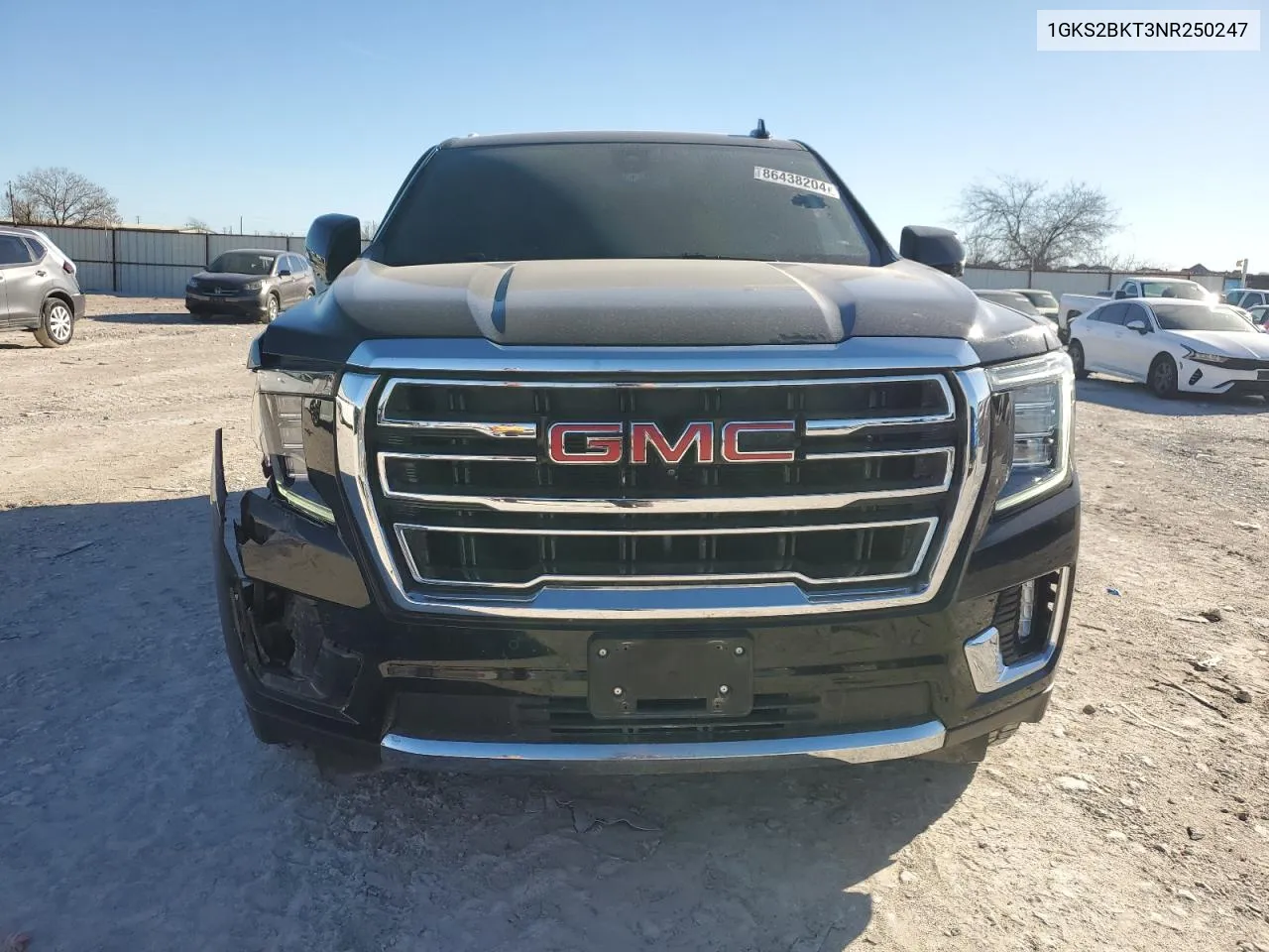 2022 GMC Yukon Slt VIN: 1GKS2BKT3NR250247 Lot: 86438204