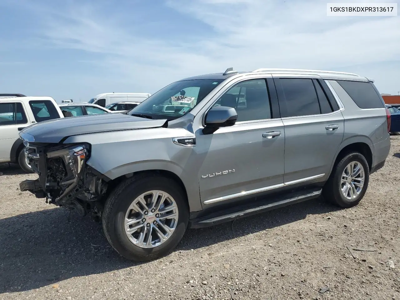 2023 GMC Yukon Slt VIN: 1GKS1BKDXPR313617 Lot: 56355115