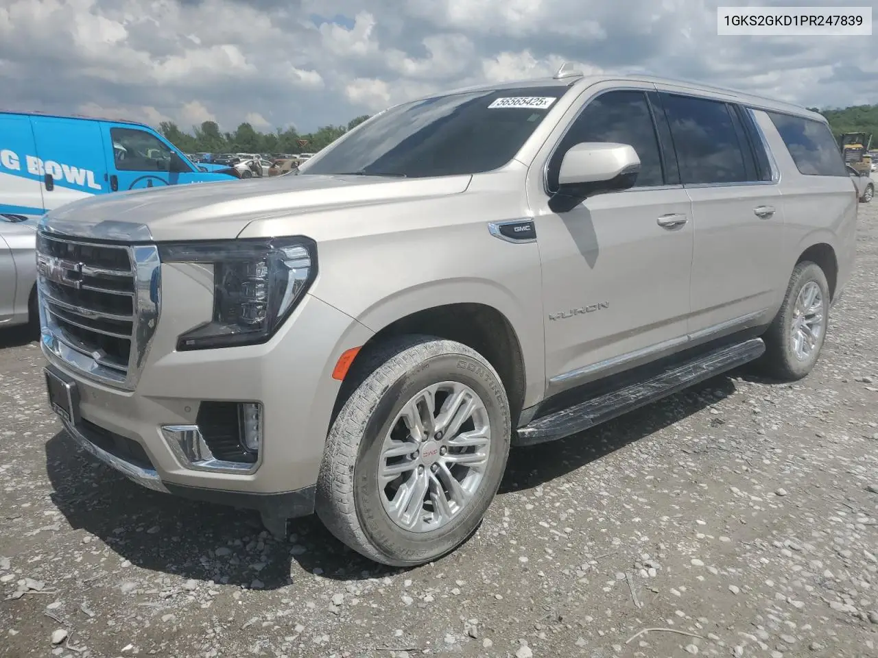 2023 GMC Yukon Xl K1500 Slt VIN: 1GKS2GKD1PR247839 Lot: 56565425