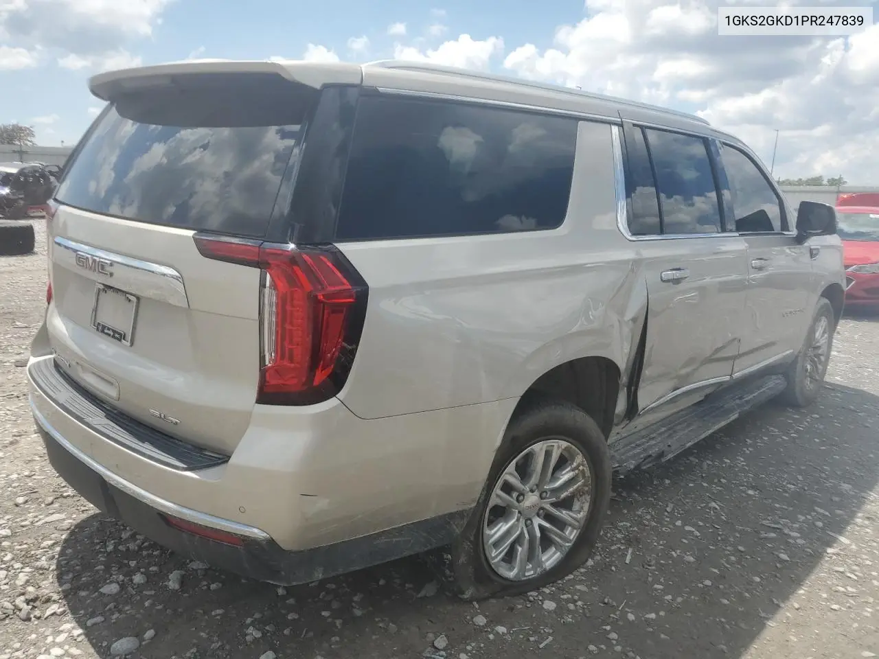 2023 GMC Yukon Xl K1500 Slt VIN: 1GKS2GKD1PR247839 Lot: 56565425