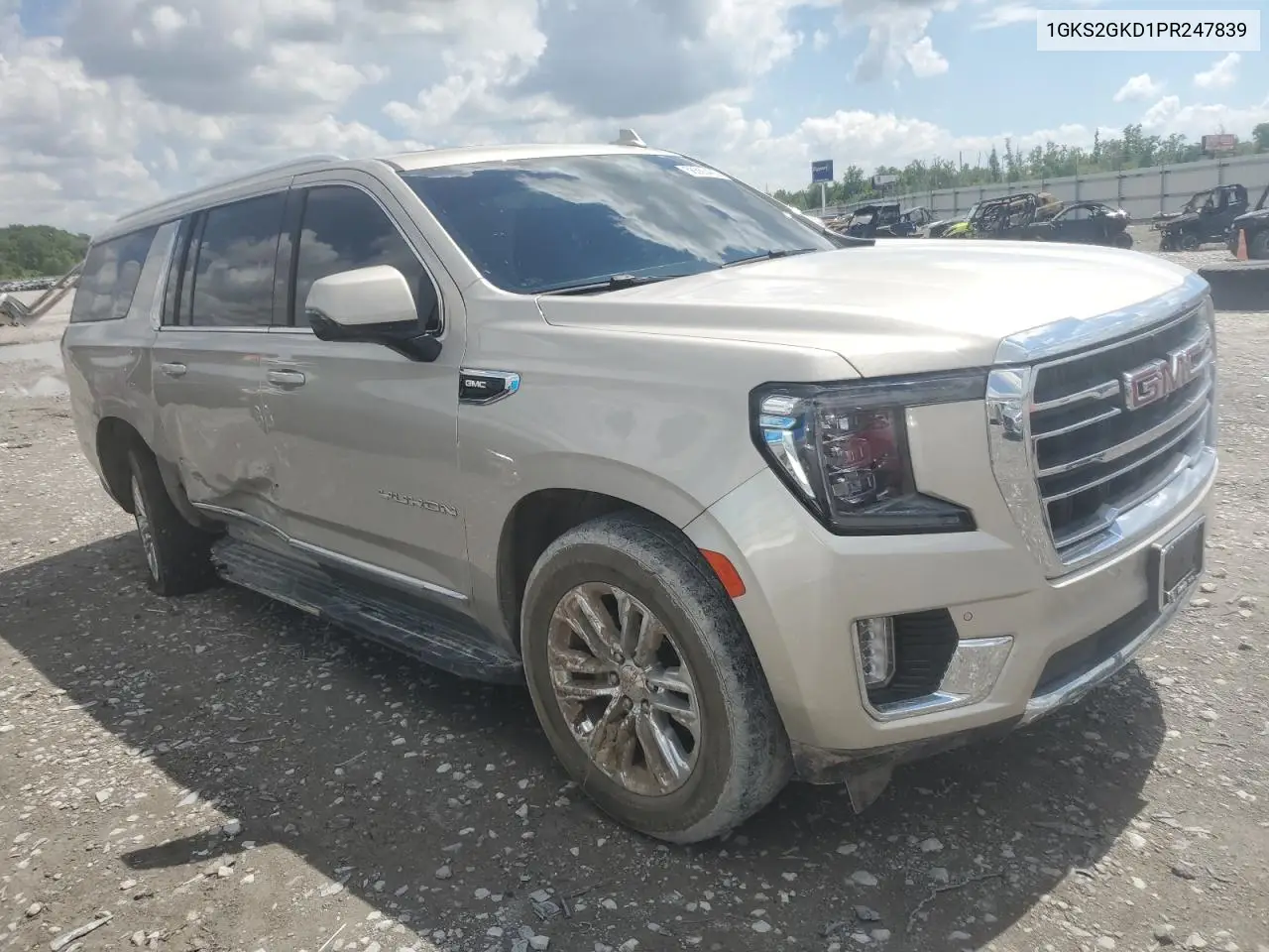 2023 GMC Yukon Xl K1500 Slt VIN: 1GKS2GKD1PR247839 Lot: 56565425