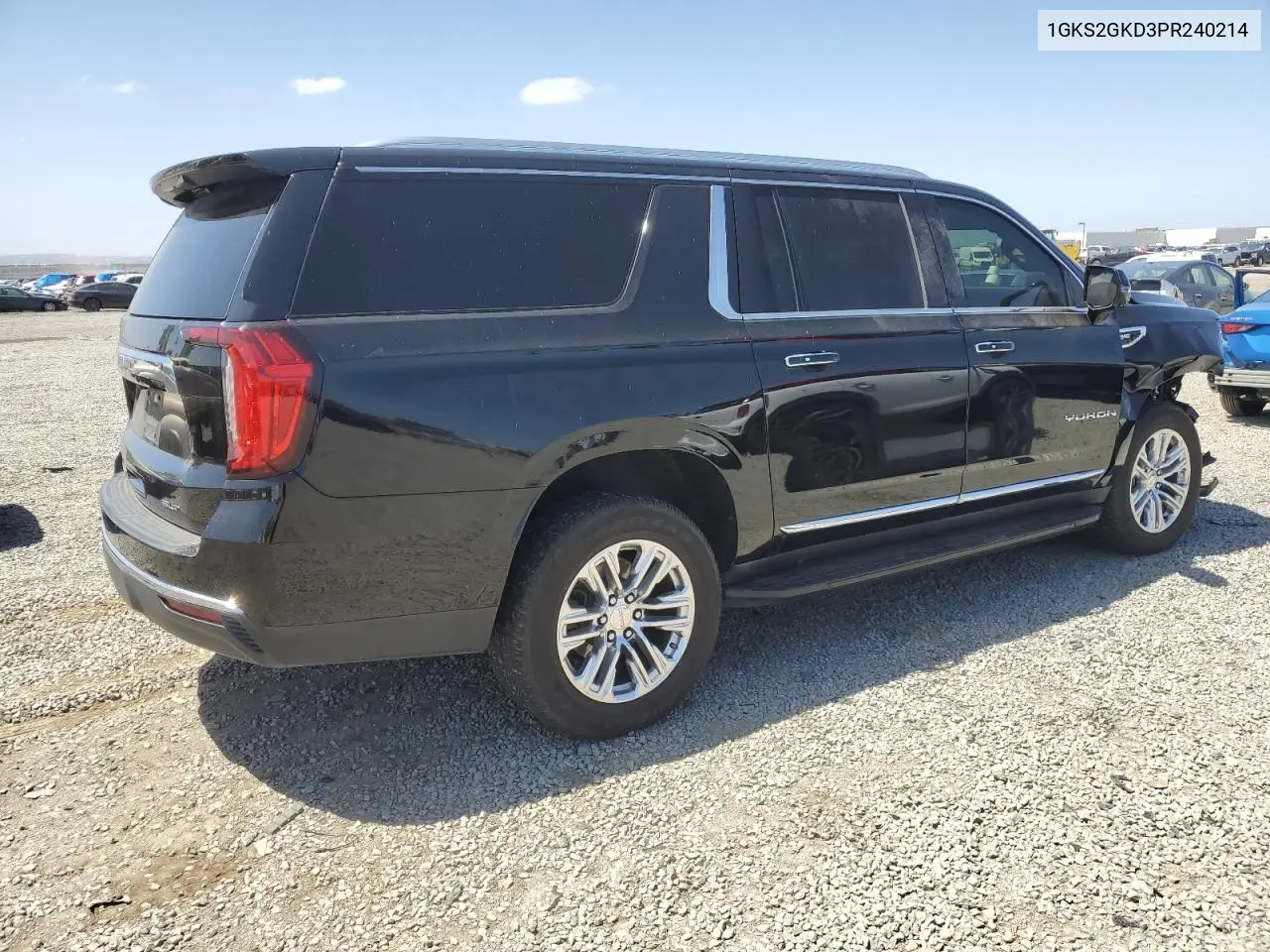 2023 GMC Yukon Xl K1500 Slt VIN: 1GKS2GKD3PR240214 Lot: 57034605