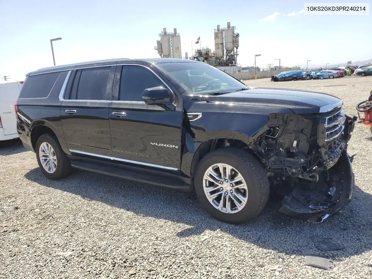 2023 GMC Yukon Xl K1500 Slt VIN: 1GKS2GKD3PR240214 Lot: 57034605