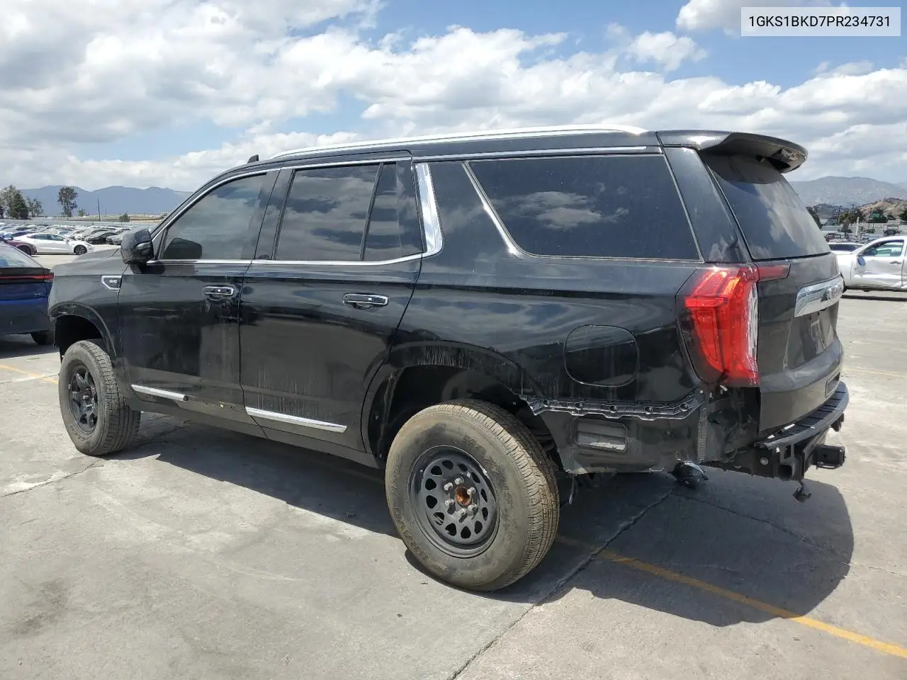 2023 GMC Yukon Slt VIN: 1GKS1BKD7PR234731 Lot: 57070995