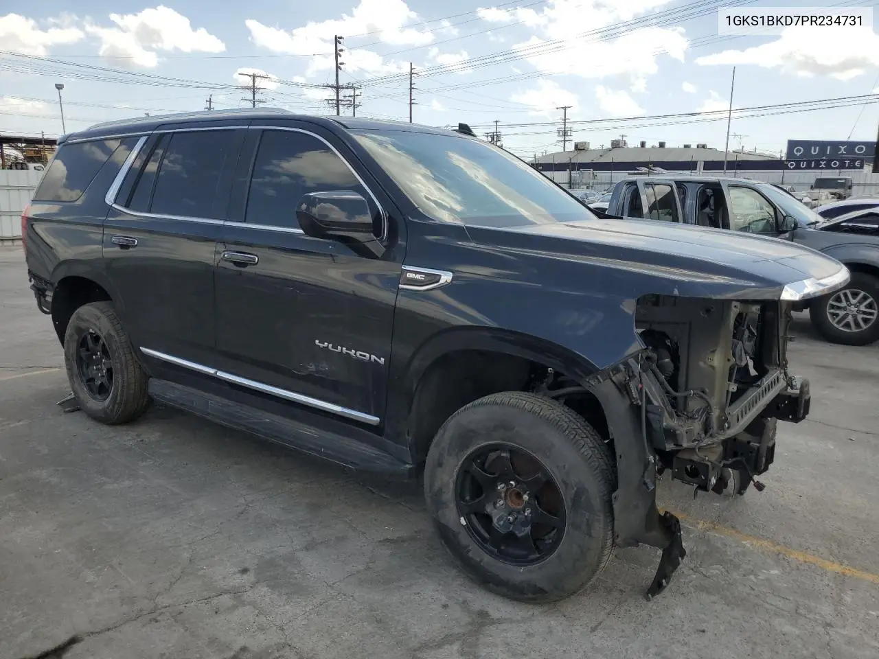 2023 GMC Yukon Slt VIN: 1GKS1BKD7PR234731 Lot: 57070995