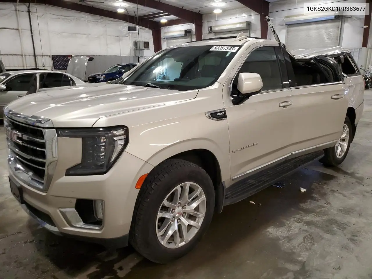 2023 GMC Yukon Xl K1500 Slt VIN: 1GKS2GKD1PR383677 Lot: 63057305