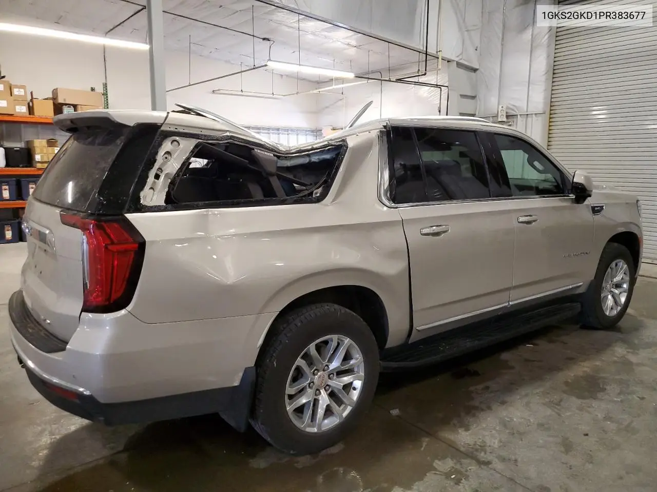 2023 GMC Yukon Xl K1500 Slt VIN: 1GKS2GKD1PR383677 Lot: 63057305