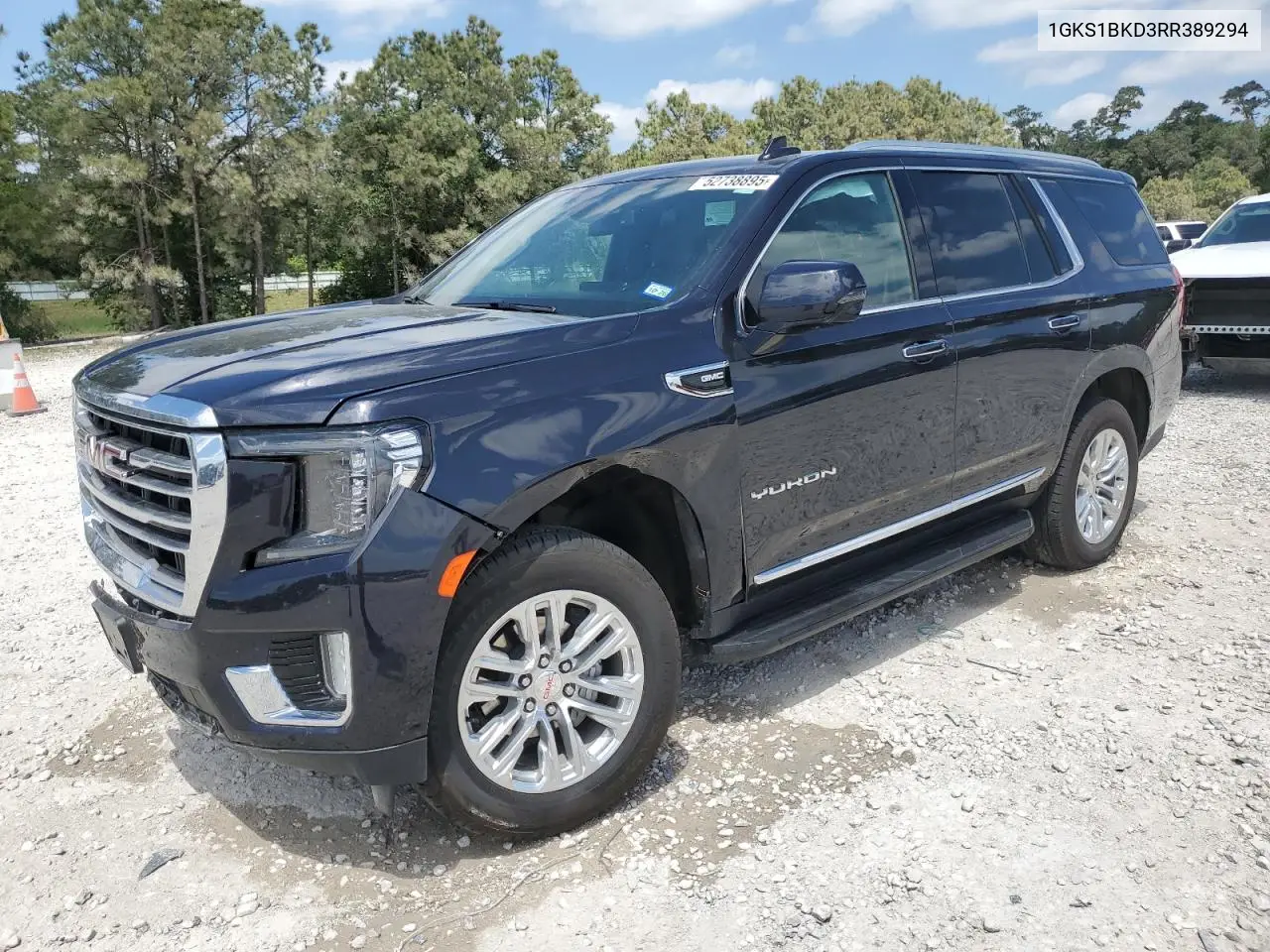 2024 GMC Yukon Slt VIN: 1GKS1BKD3RR389294 Lot: 52738895