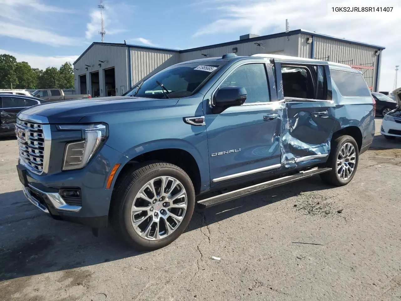 2025 GMC Yukon Xl Denali VIN: 1GKS2JRL8SR141407 Lot: 61985685