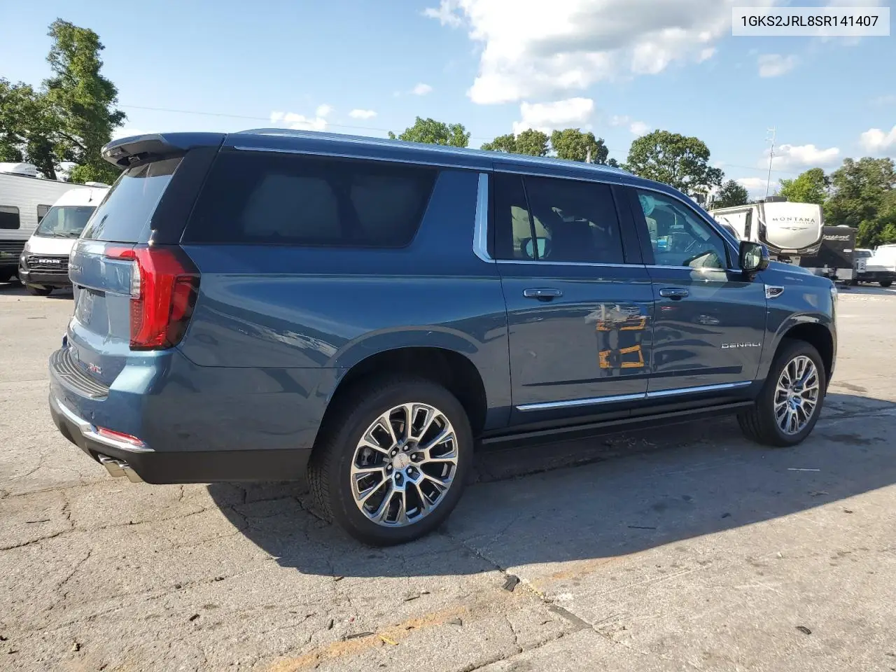 2025 GMC Yukon Xl Denali VIN: 1GKS2JRL8SR141407 Lot: 61985685