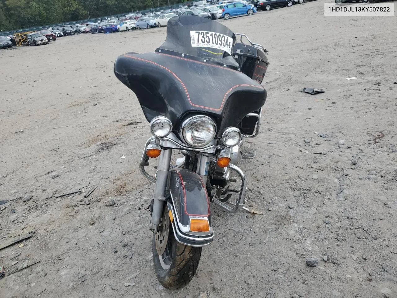 1989 Harley-Davidson Flht Classic VIN: 1HD1DJL13KY507822 Lot: 73510934
