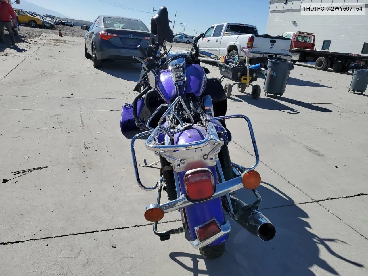 1998 Harley-Davidson Flhtcui Anniversary VIN: 1HD1FCR42WY607164 Lot: 73875774