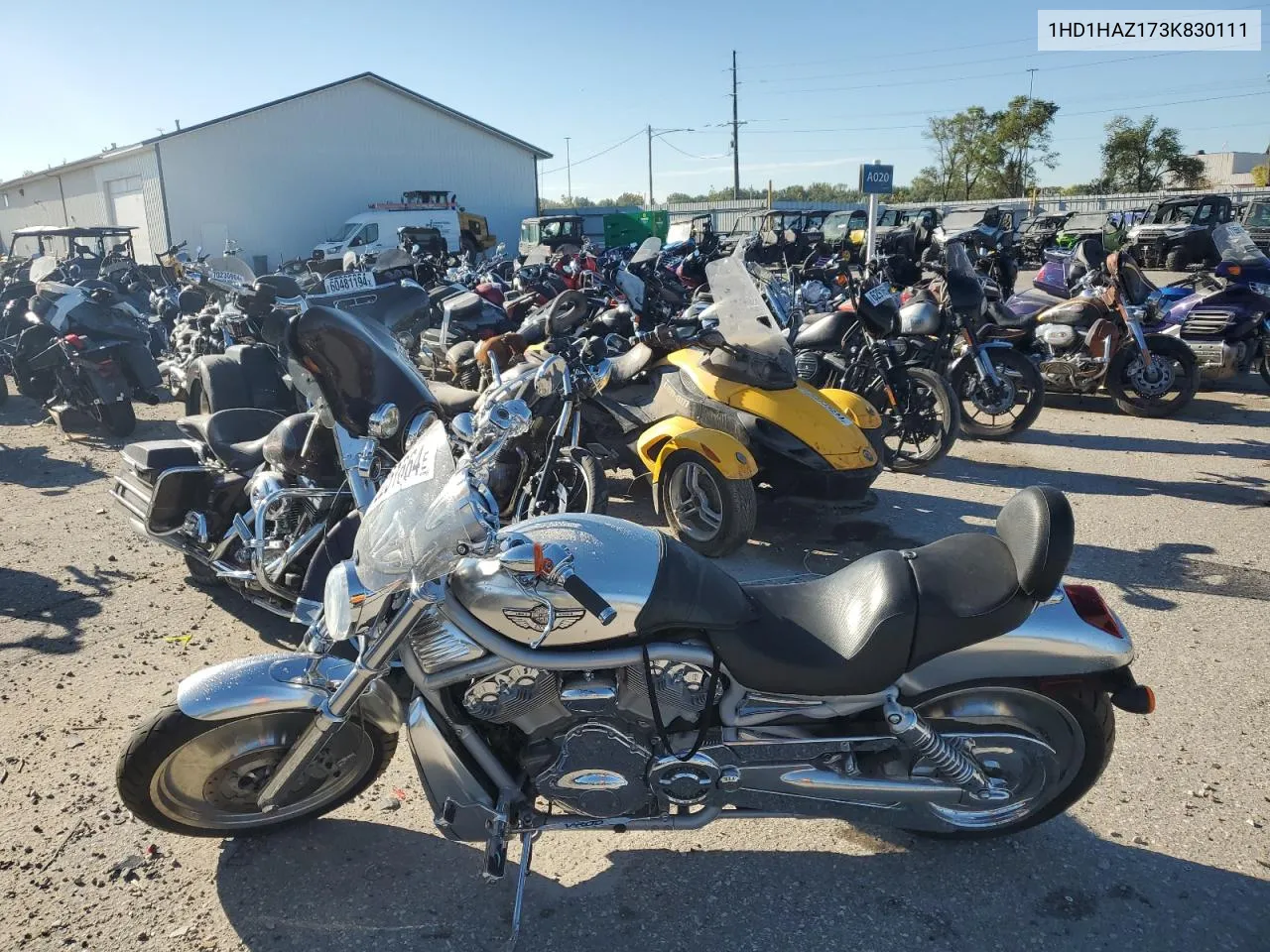 2003 Harley-Davidson Vrsca VIN: 1HD1HAZ173K830111 Lot: 72251664