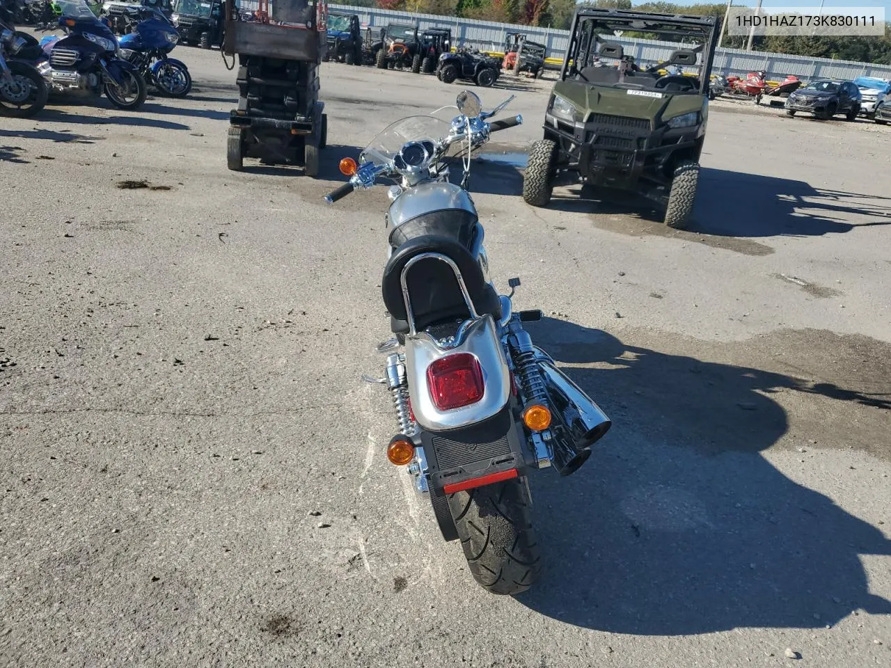 2003 Harley-Davidson Vrsca VIN: 1HD1HAZ173K830111 Lot: 72251664