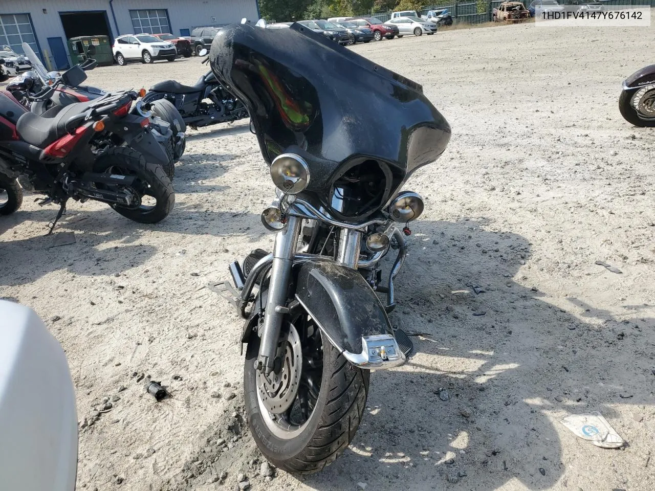 2007 Harley-Davidson Flht VIN: 1HD1FV4147Y676142 Lot: 71344534