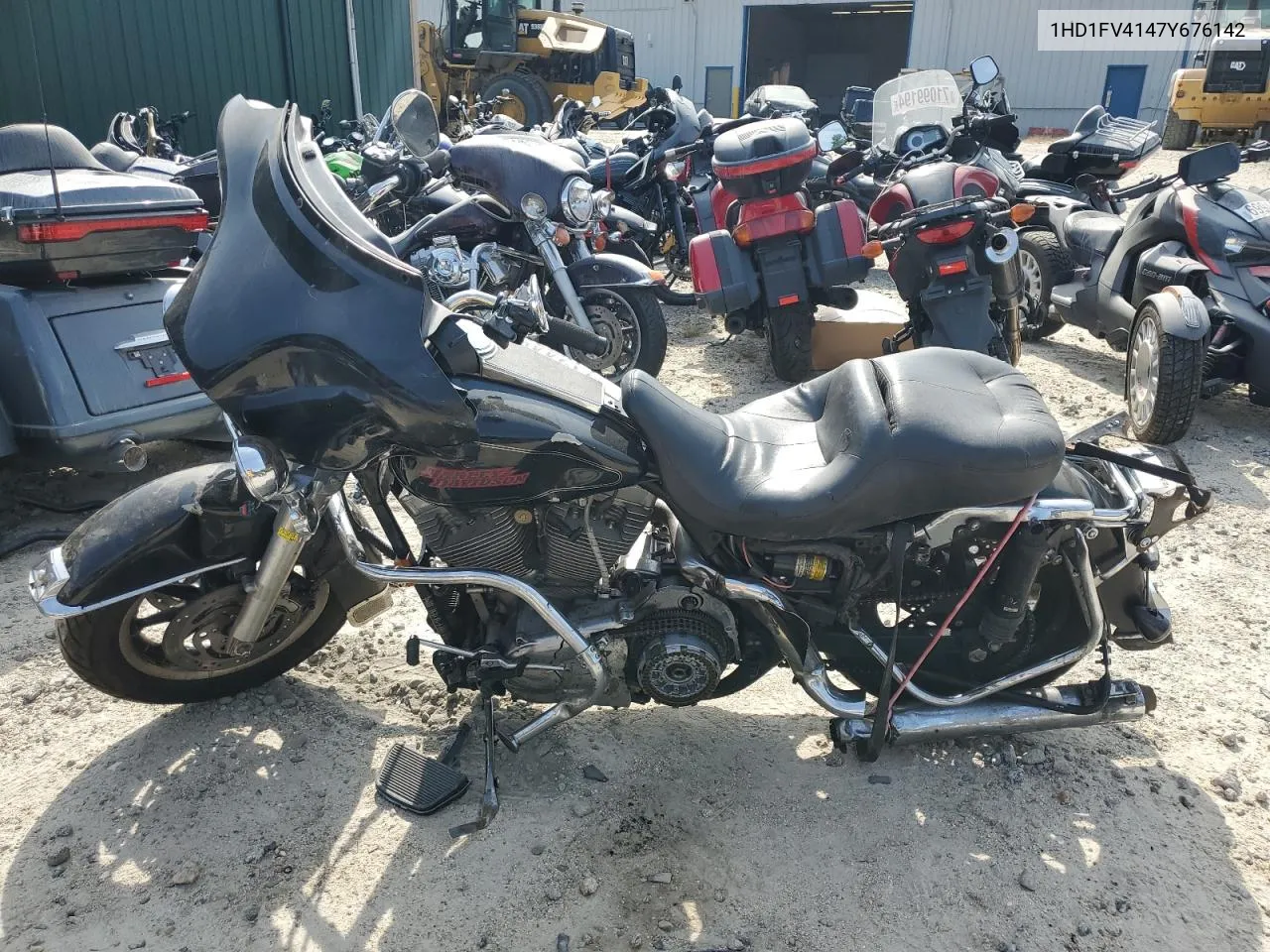 2007 Harley-Davidson Flht VIN: 1HD1FV4147Y676142 Lot: 71344534