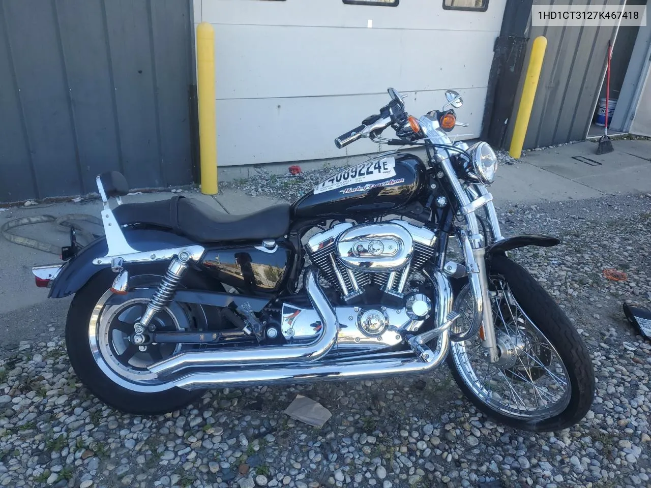 2007 Harley-Davidson Xl1200 C VIN: 1HD1CT3127K467418 Lot: 74089224