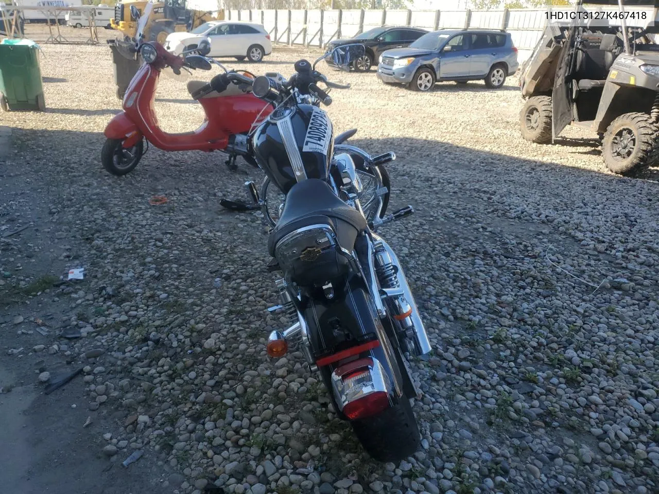 2007 Harley-Davidson Xl1200 C VIN: 1HD1CT3127K467418 Lot: 74089224