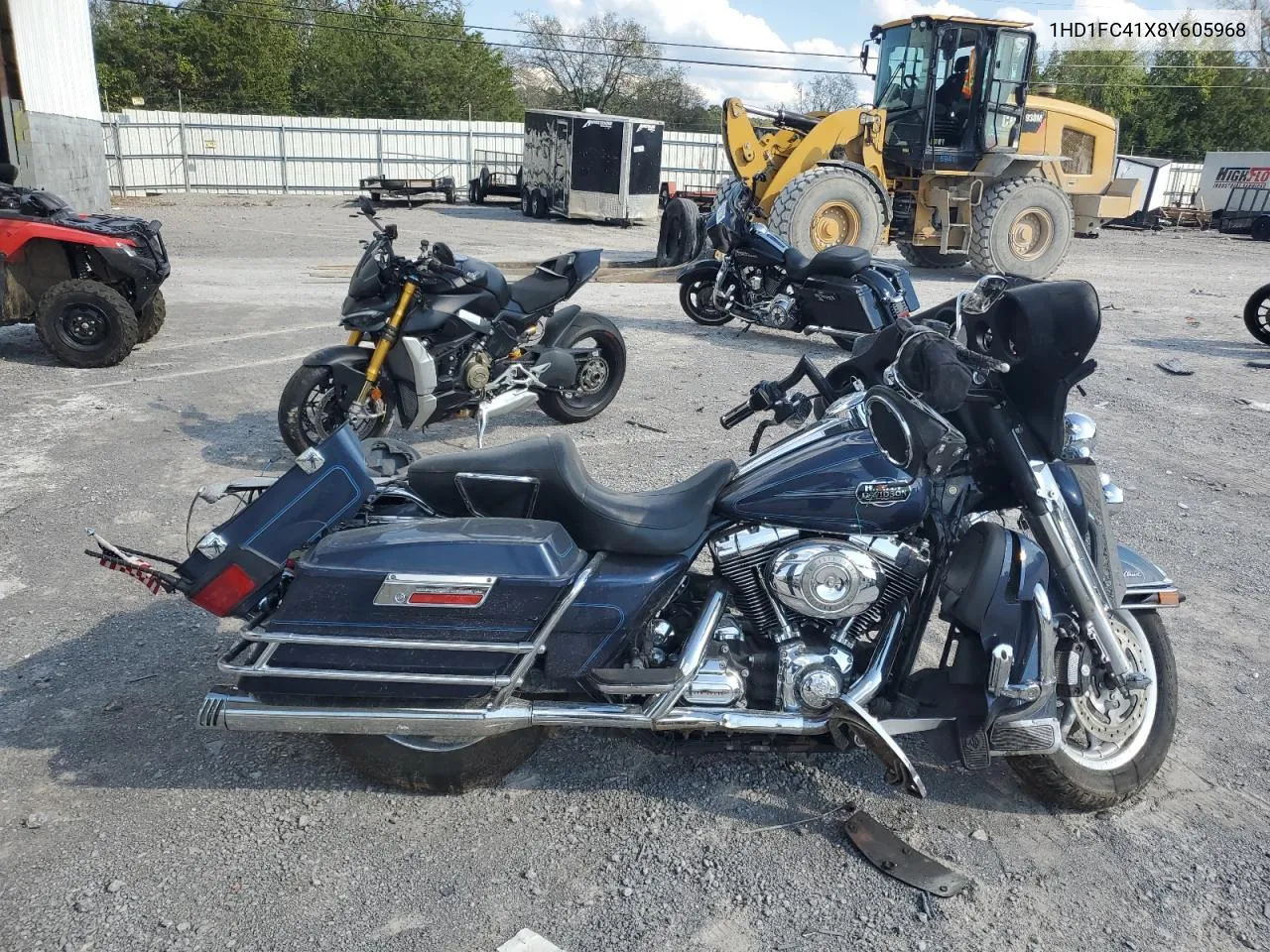 2008 Harley-Davidson Flhtcui VIN: 1HD1FC41X8Y605968 Lot: 74502594