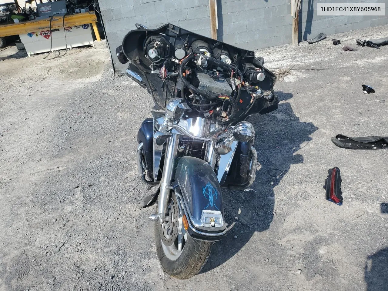 2008 Harley-Davidson Flhtcui VIN: 1HD1FC41X8Y605968 Lot: 74502594