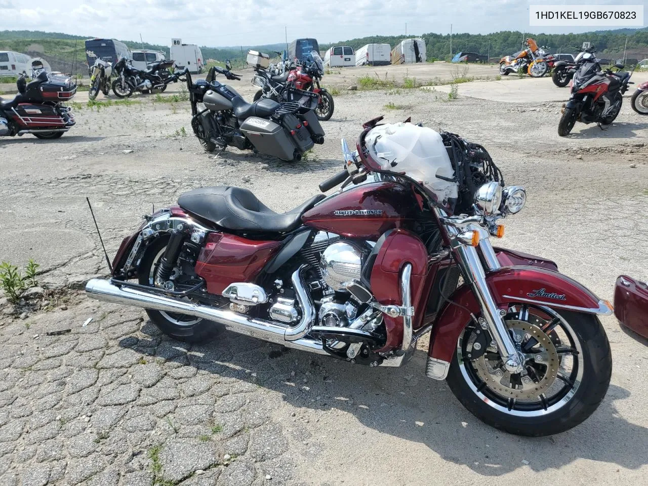 2016 Harley-Davidson Flhtk Ultra Limited VIN: 1HD1KEL19GB670823 Lot: 53977274