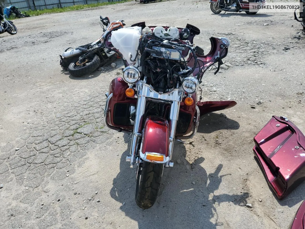 2016 Harley-Davidson Flhtk Ultra Limited VIN: 1HD1KEL19GB670823 Lot: 53977274