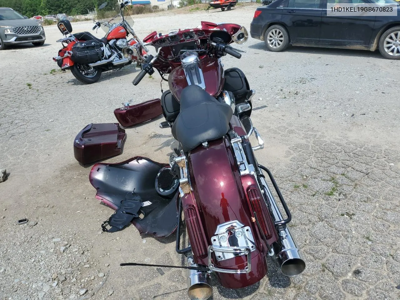 2016 Harley-Davidson Flhtk Ultra Limited VIN: 1HD1KEL19GB670823 Lot: 53977274
