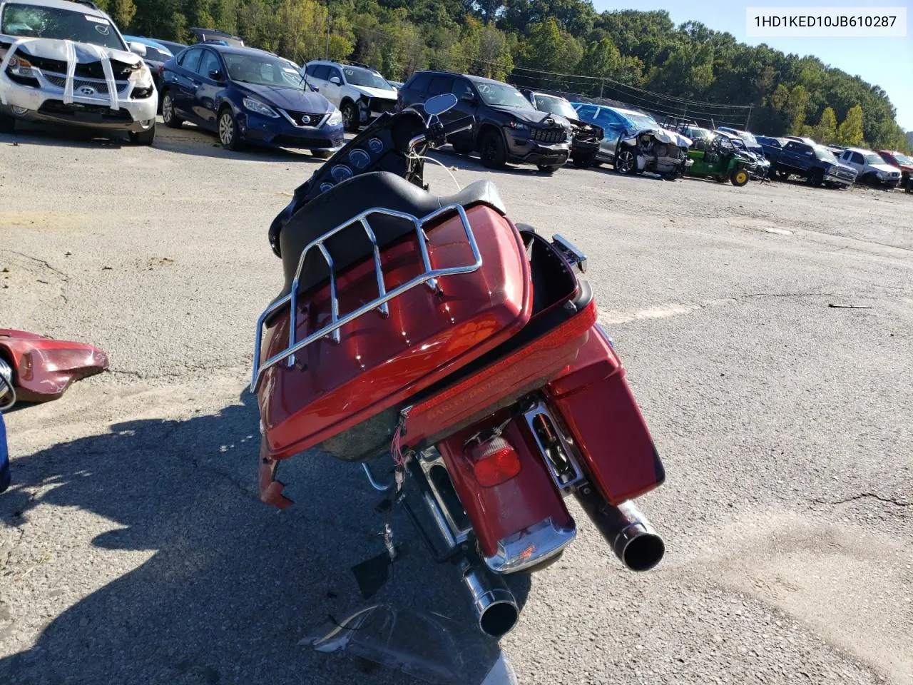 2018 Harley-Davidson Flhtk Ultra Limited VIN: 1HD1KED10JB610287 Lot: 73596454