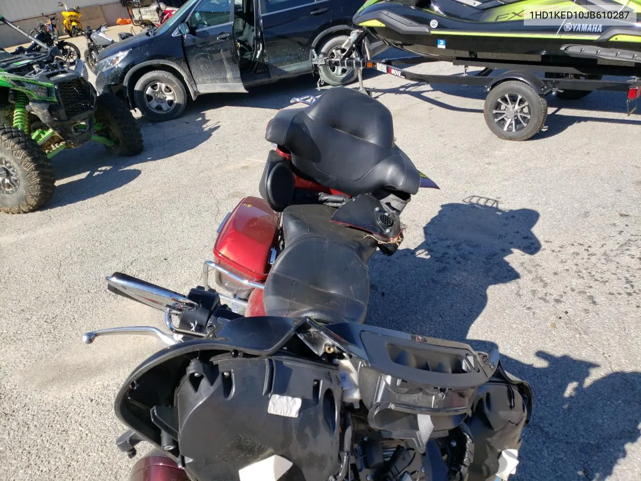 2018 Harley-Davidson Flhtk Ultra Limited VIN: 1HD1KED10JB610287 Lot: 73596454