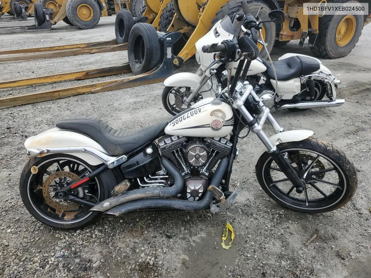 2014 Harley-Davidson Fxsb Breakout VIN: 1HD1BFV1XEB024500 Lot: 49973095