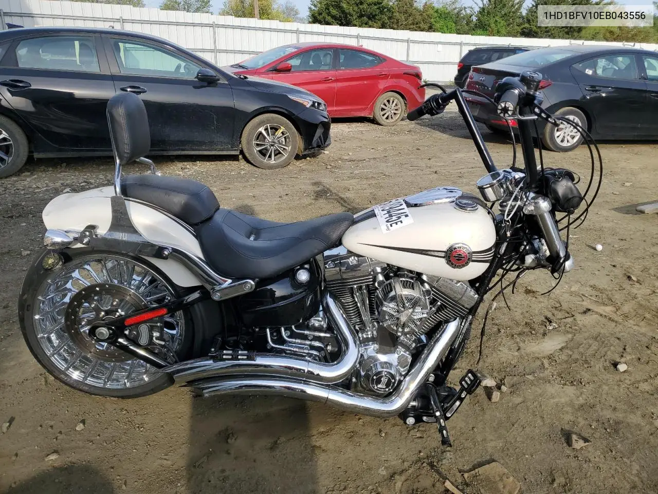 2014 Harley-Davidson Fxsb Breakout VIN: 1HD1BFV10EB043556 Lot: 54189445