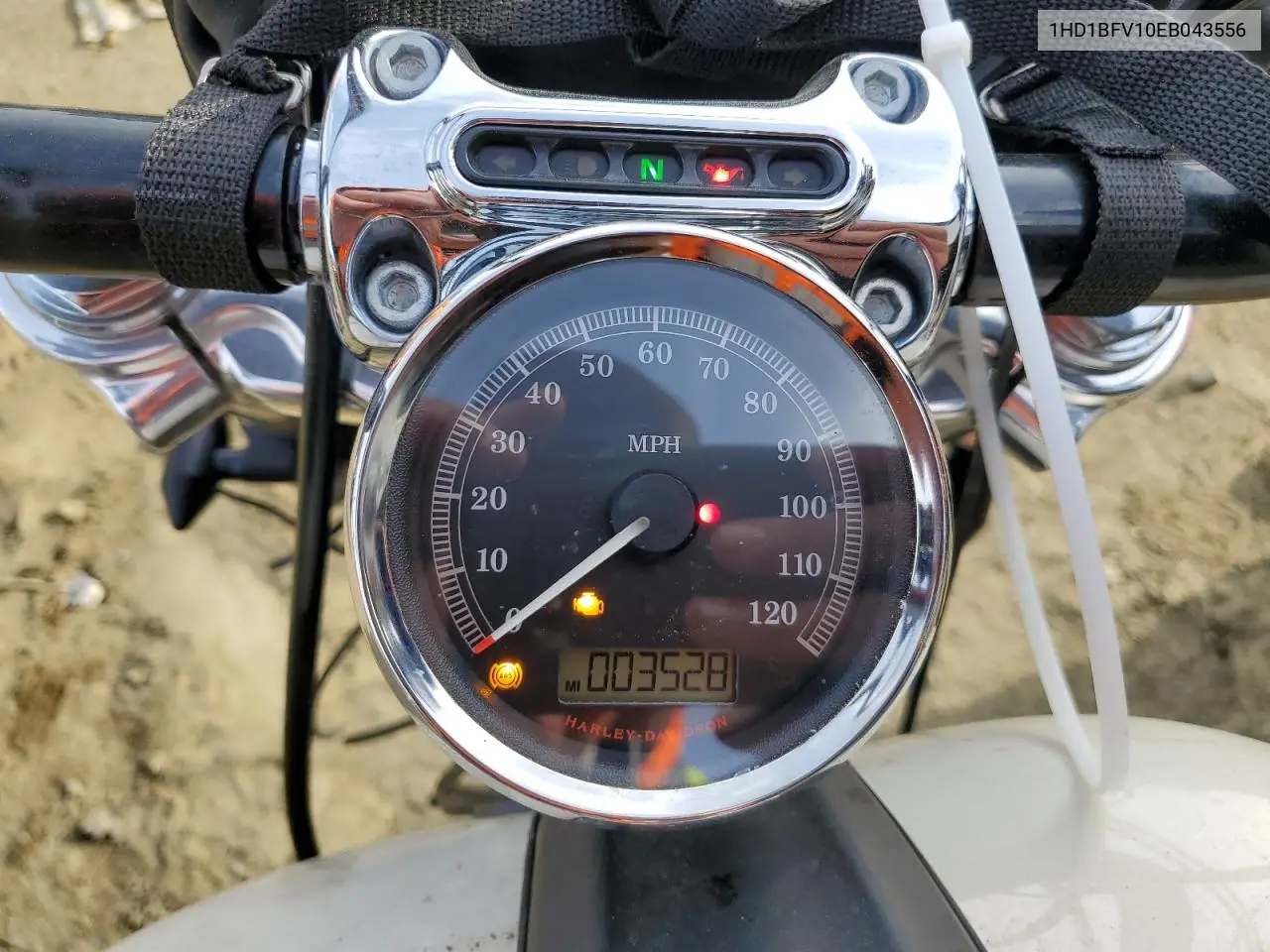 2014 Harley-Davidson Fxsb Breakout VIN: 1HD1BFV10EB043556 Lot: 54189445