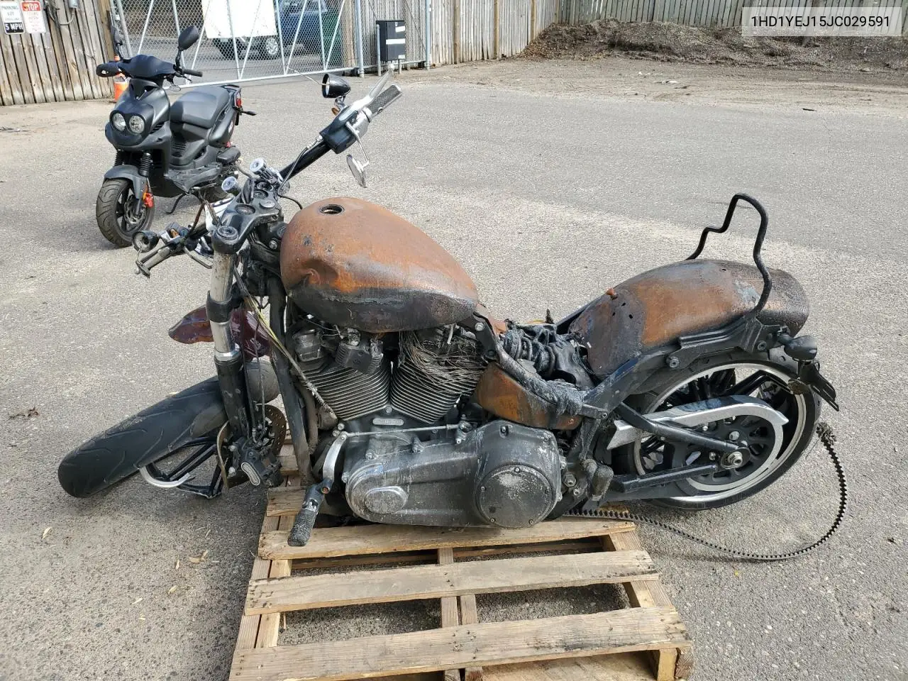 2018 Harley-Davidson Fxbr Breakout VIN: 1HD1YEJ15JC029591 Lot: 54729135