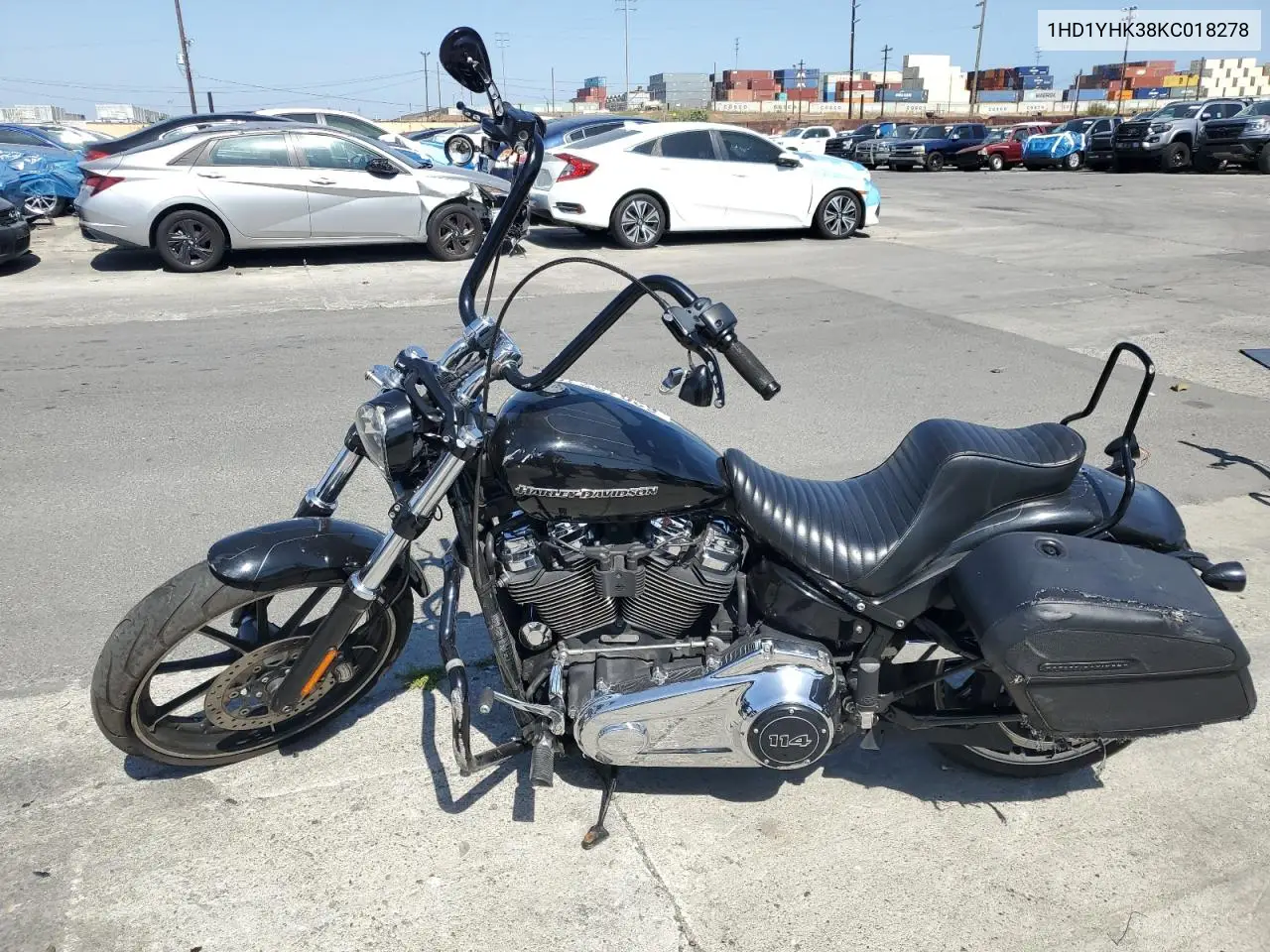 2019 Harley-Davidson Fxbrs VIN: 1HD1YHK38KC018278 Lot: 62015745