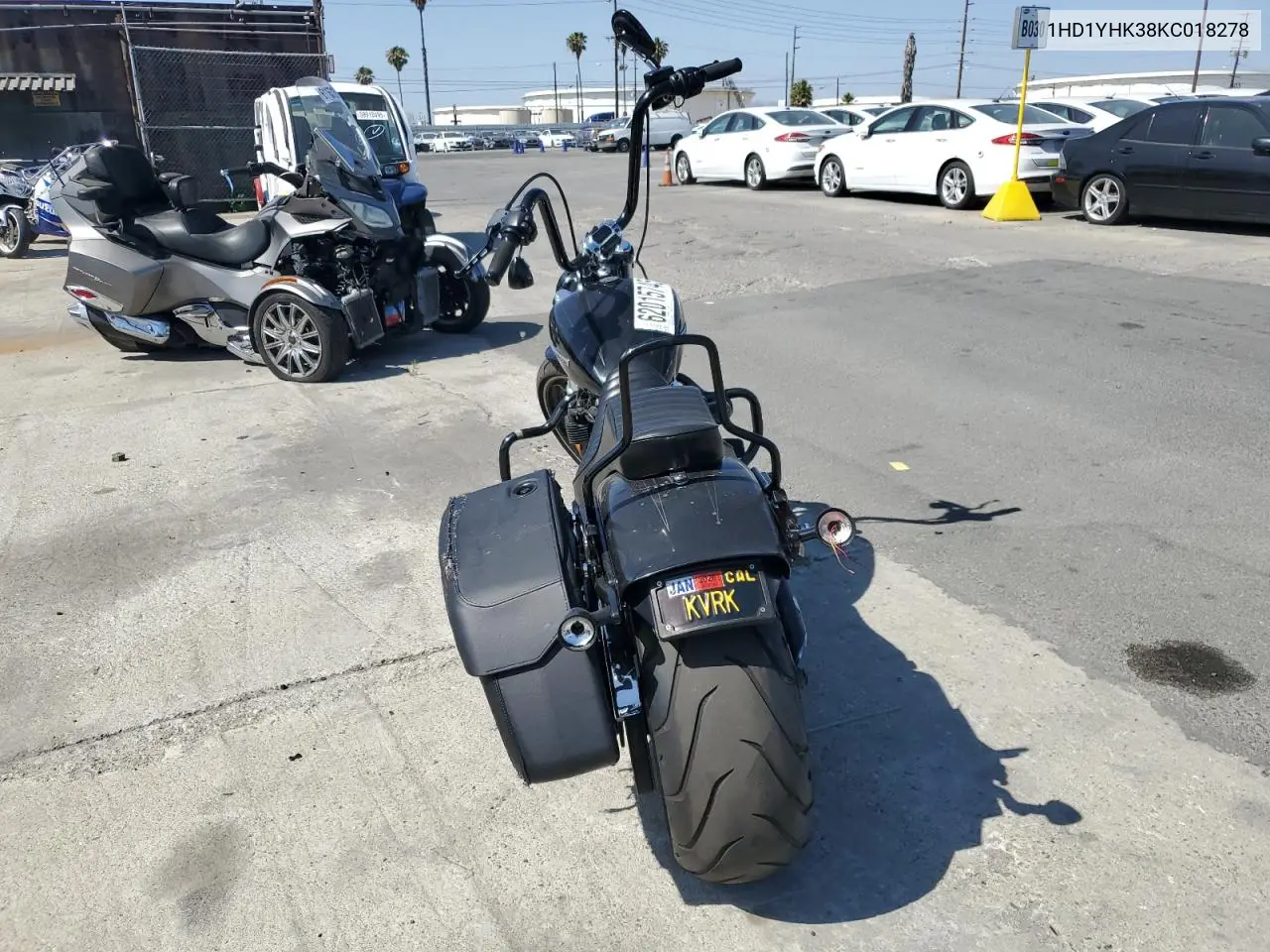 2019 Harley-Davidson Fxbrs VIN: 1HD1YHK38KC018278 Lot: 62015745