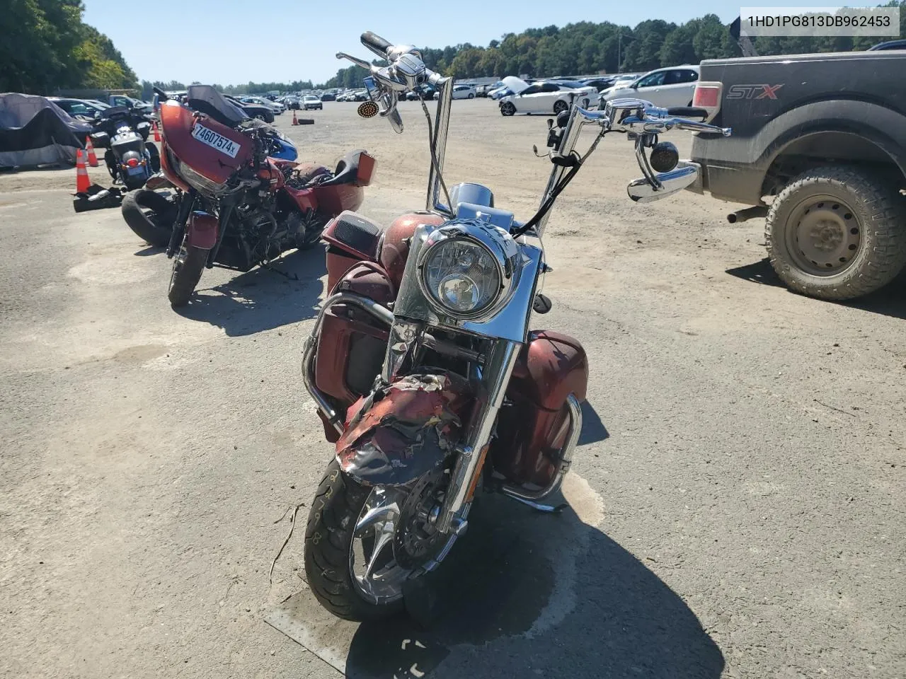 2013 Harley-Davidson Flhrse4 Cvo VIN: 1HD1PG813DB962453 Lot: 72055204