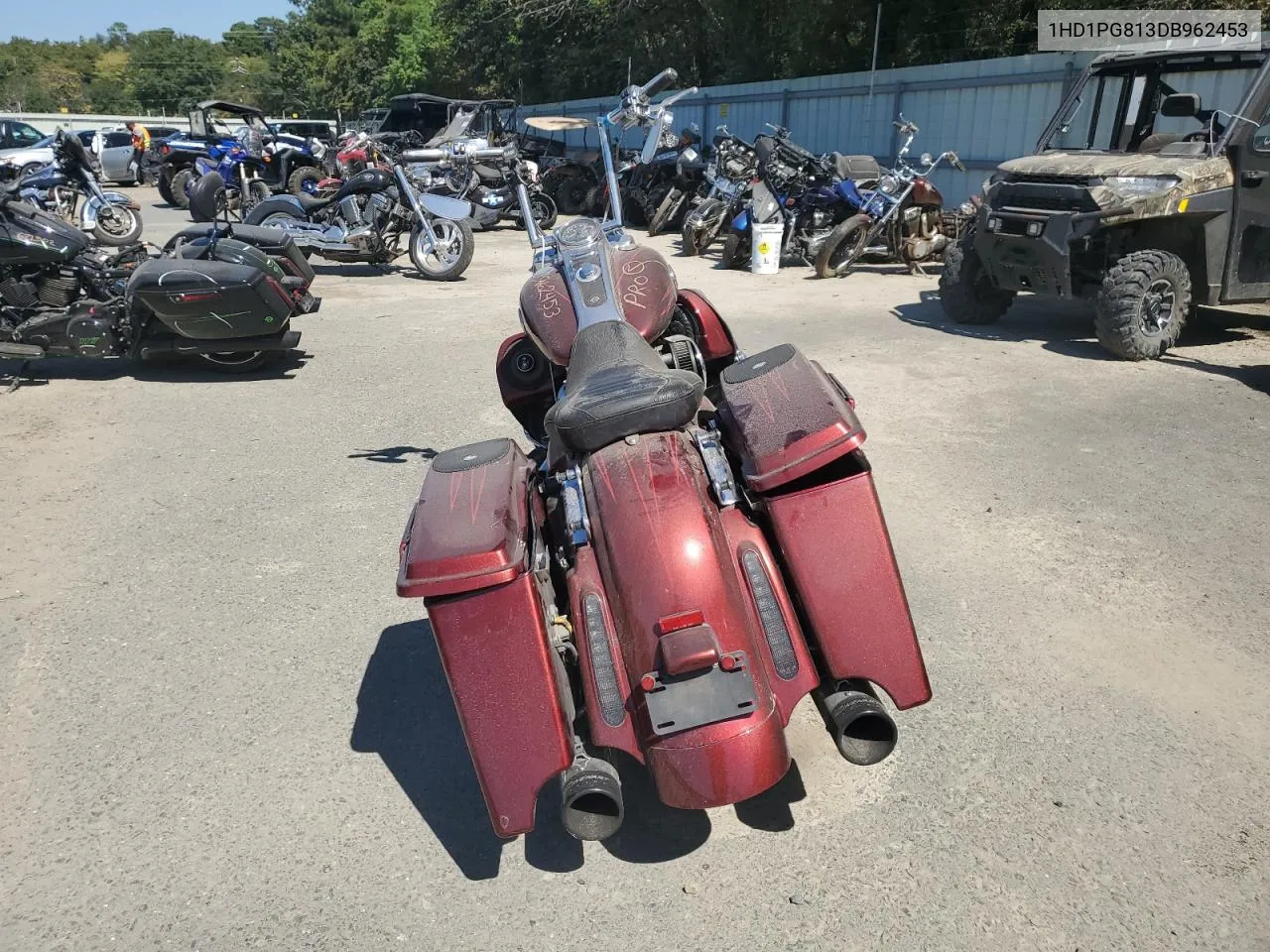 2013 Harley-Davidson Flhrse4 Cvo VIN: 1HD1PG813DB962453 Lot: 72055204