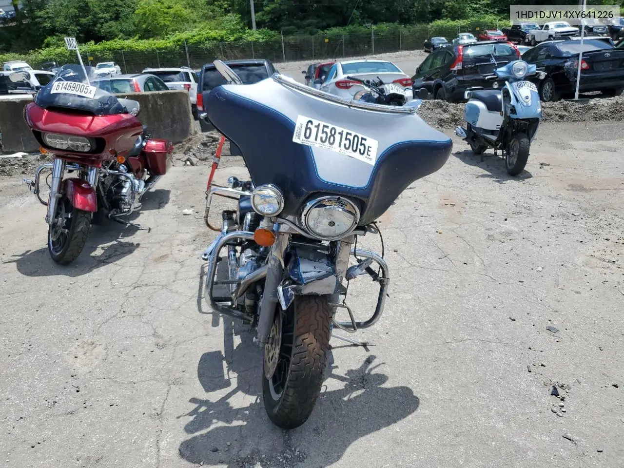 1999 Harley-Davidson Flht Classic VIN: 1HD1DJV14XY641226 Lot: 61581505