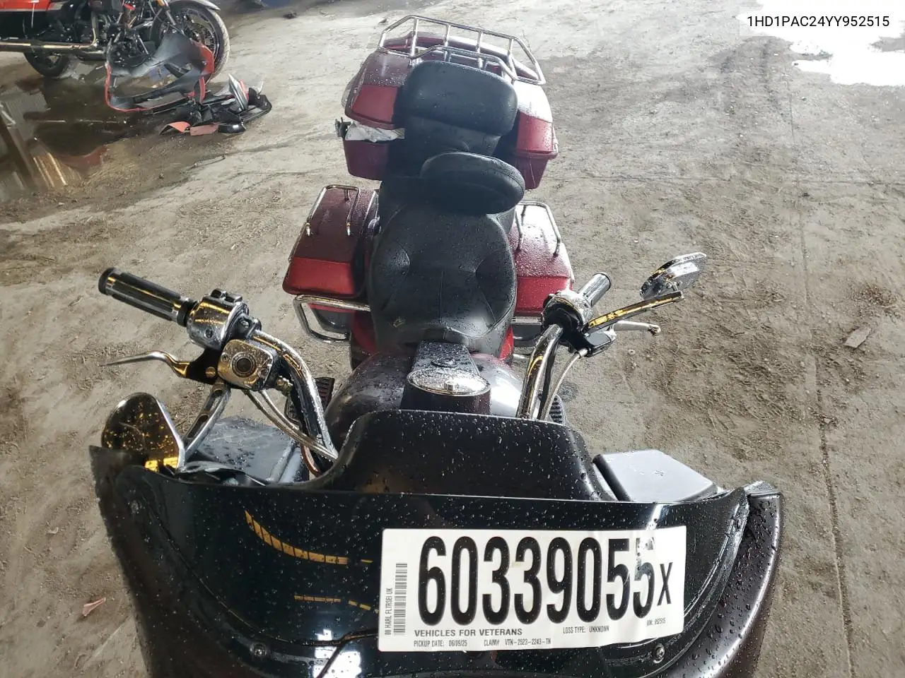 2000 Harley-Davidson Fltrsei VIN: 1HD1PAC24YY952515 Lot: 60339055