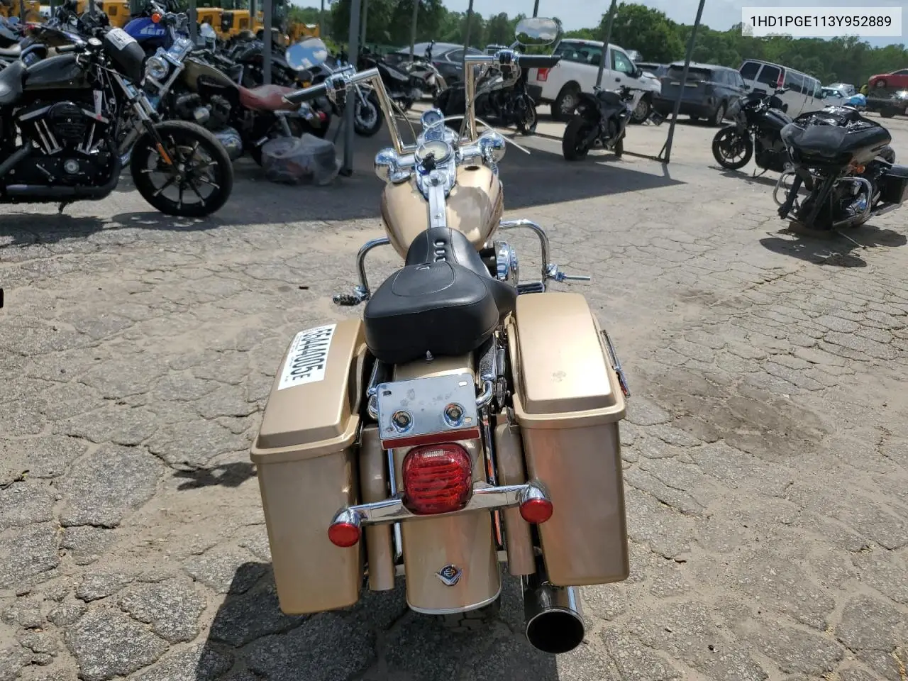 2003 Harley-Davidson Flhrsei1 VIN: 1HD1PGE113Y952889 Lot: 55444005