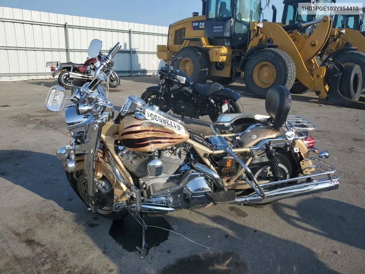 2003 Harley-Davidson Flhrsei1 VIN: 1HD1PGE103Y954410 Lot: 61738535
