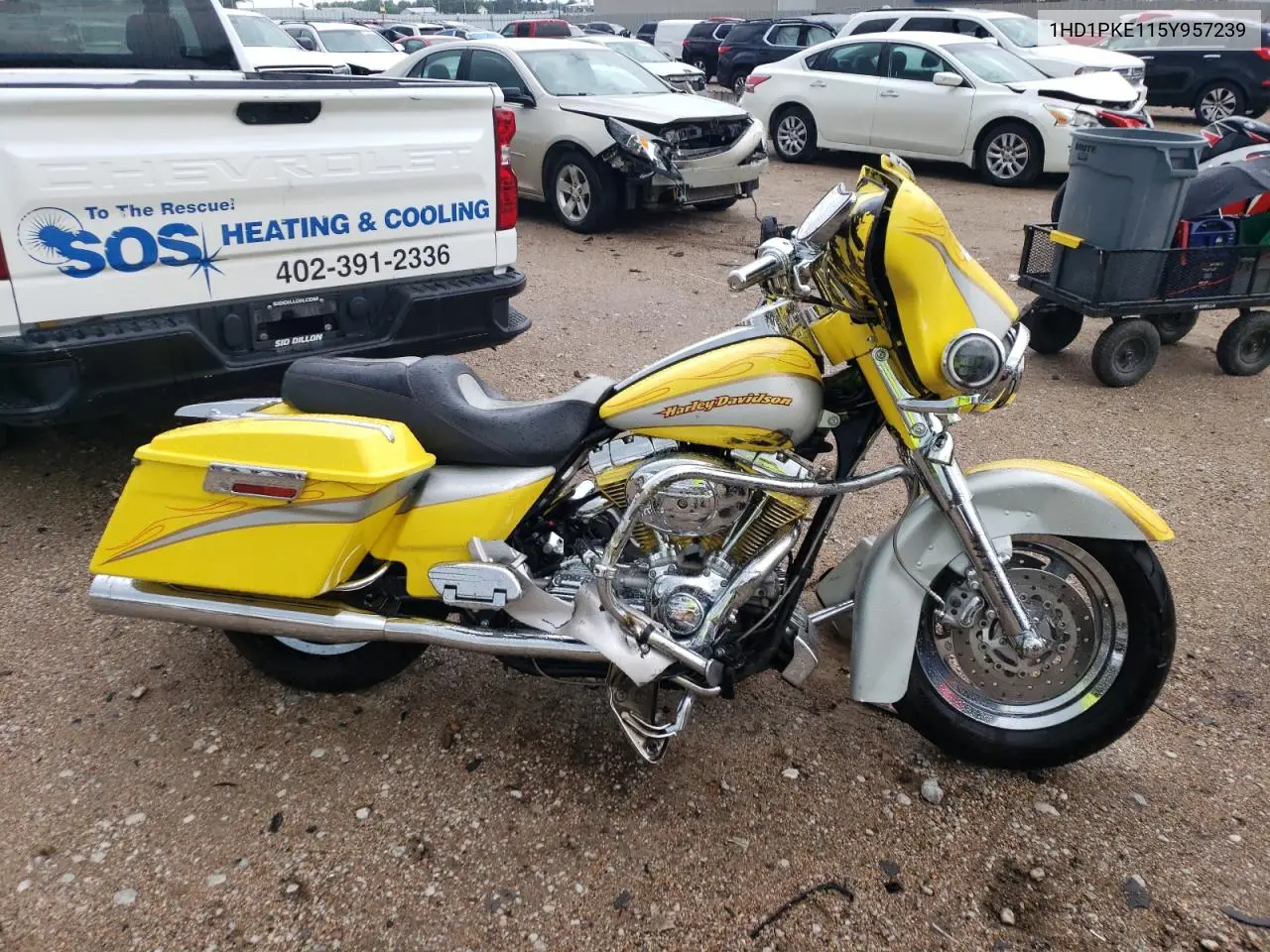 2005 Harley-Davidson Flhtcse2 VIN: 1HD1PKE115Y957239 Lot: 62483905
