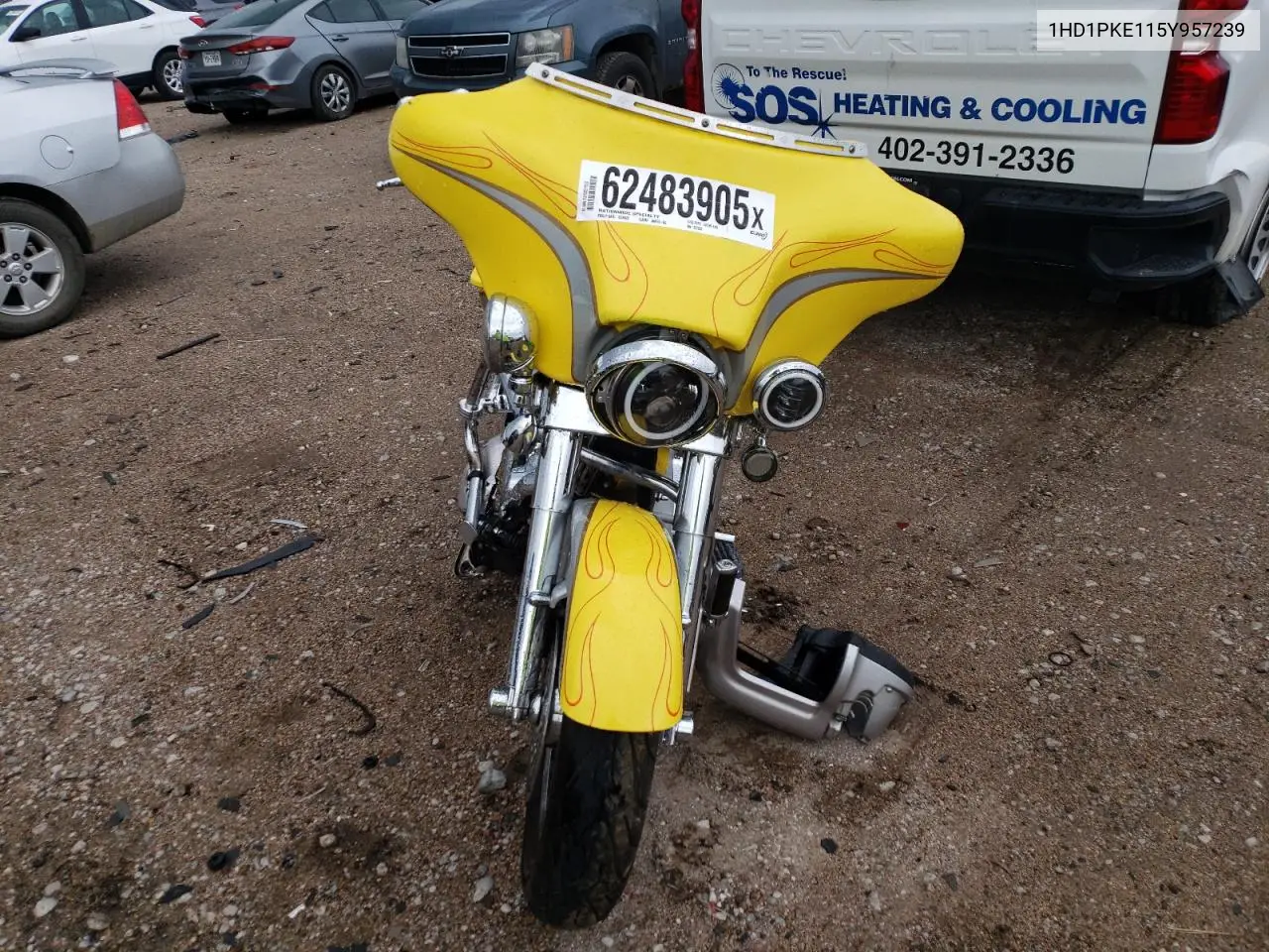 2005 Harley-Davidson Flhtcse2 VIN: 1HD1PKE115Y957239 Lot: 62483905