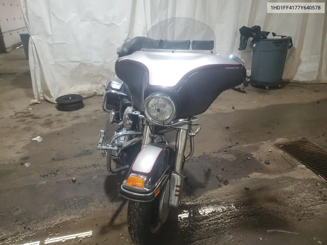 2007 Harley-Davidson Flht Classic VIN: 1HD1FF4177Y640578 Lot: 60075805