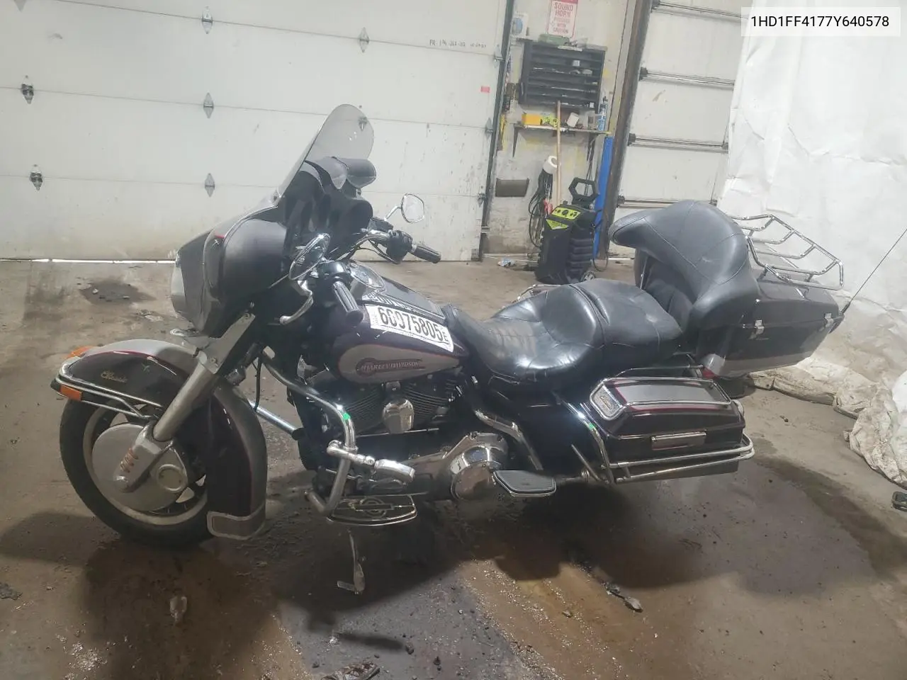 2007 Harley-Davidson Flht Classic VIN: 1HD1FF4177Y640578 Lot: 60075805