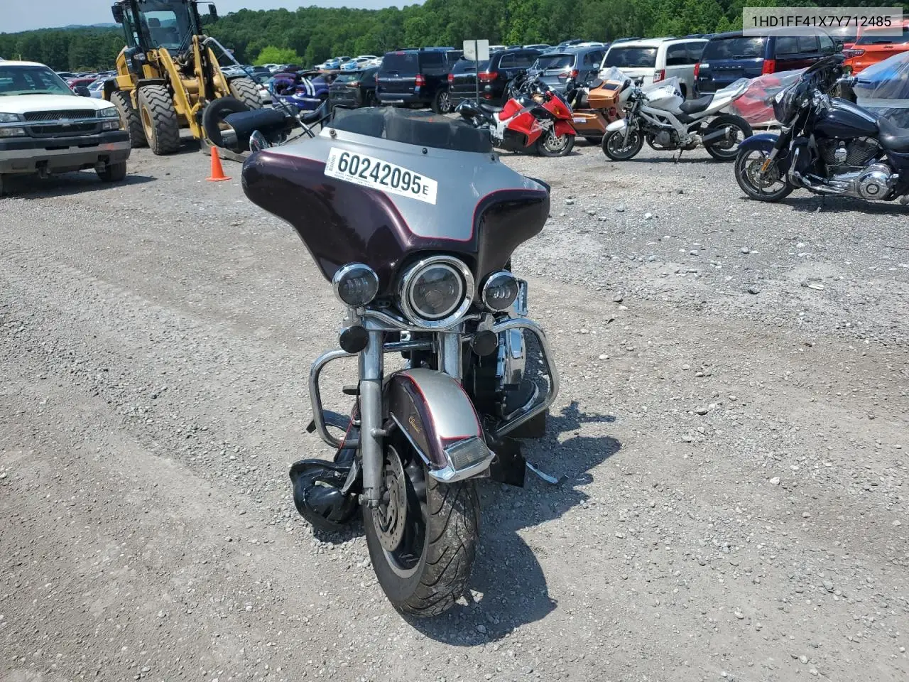 2007 Harley-Davidson Flht Classic VIN: 1HD1FF41X7Y712485 Lot: 60242095