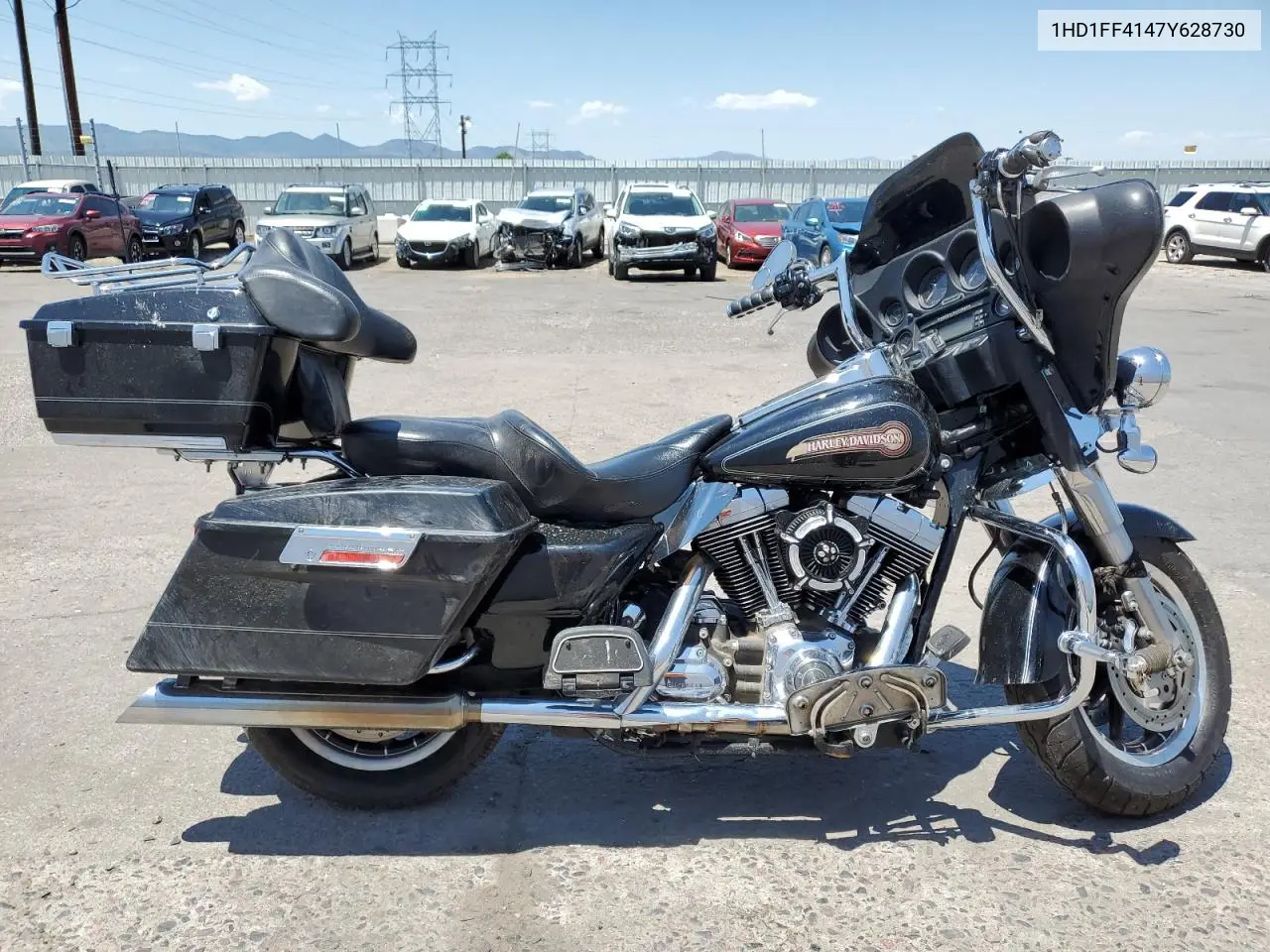 2007 Harley-Davidson Flht Classic VIN: 1HD1FF4147Y628730 Lot: 60465675