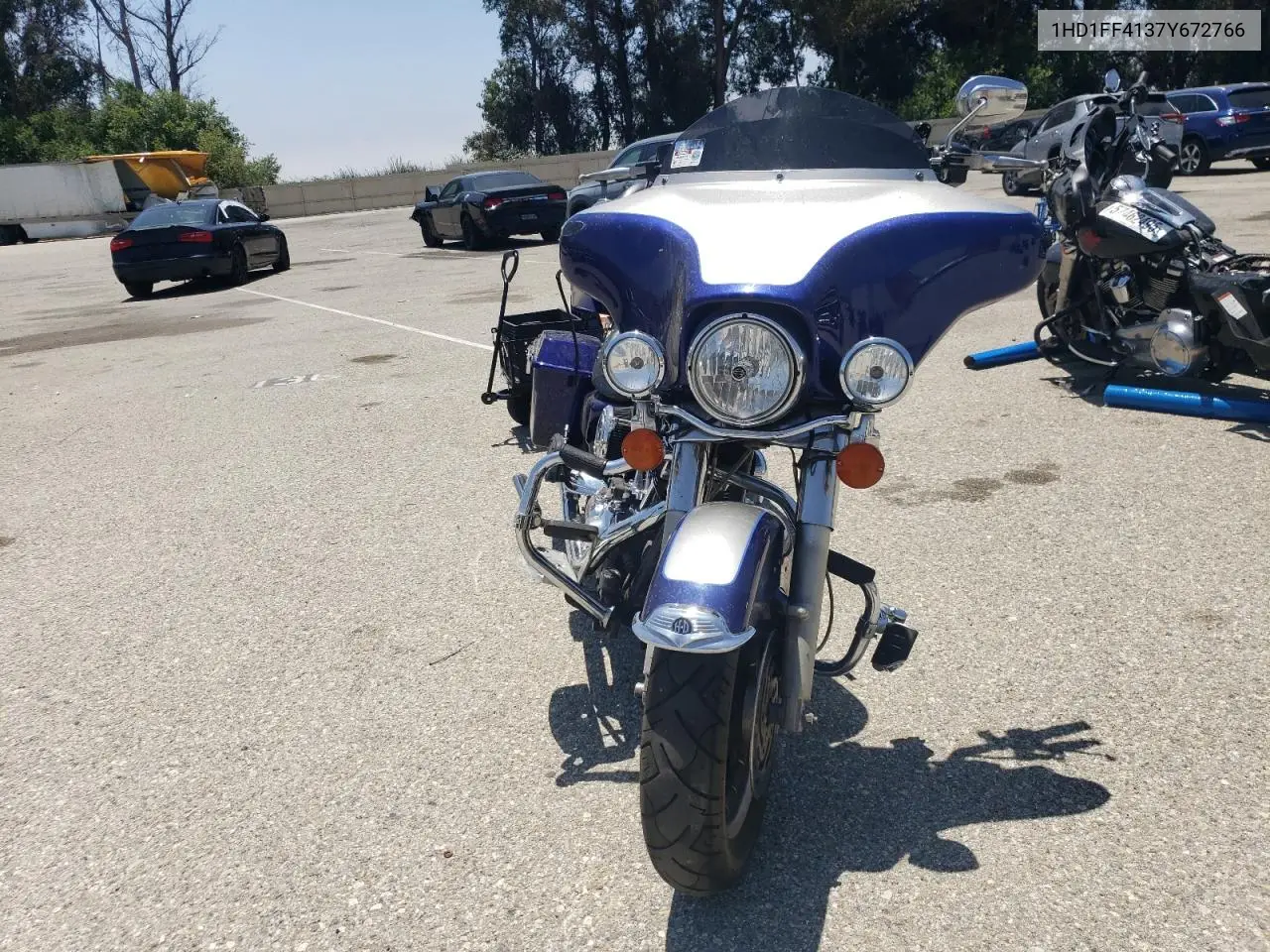 2007 Harley-Davidson Flht Classic VIN: 1HD1FF4137Y672766 Lot: 60699195