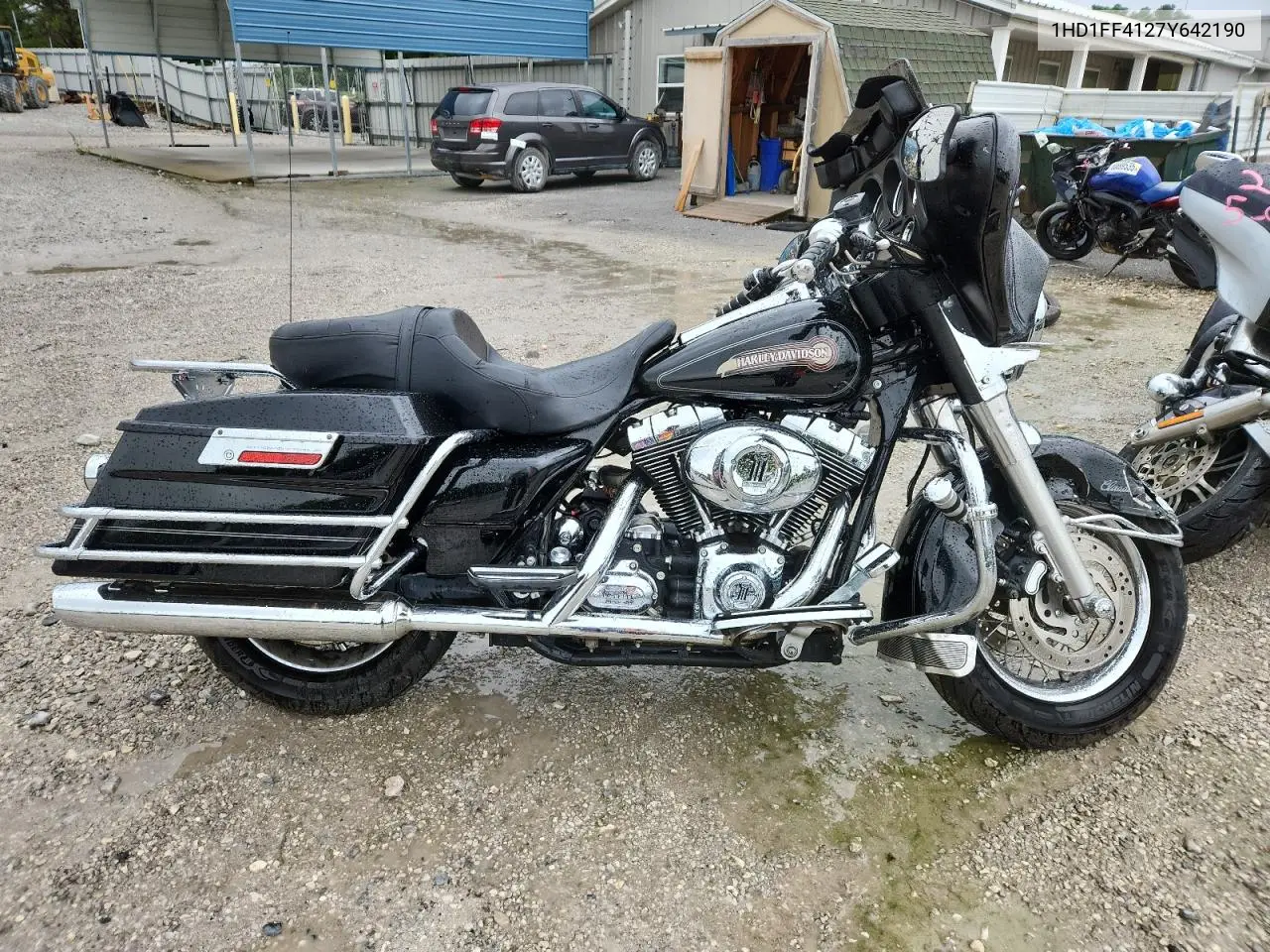 2007 Harley-Davidson Flht Classic VIN: 1HD1FF4127Y642190 Lot: 60717585